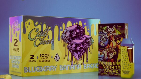 Cali Clear Blueberry Banana Bread